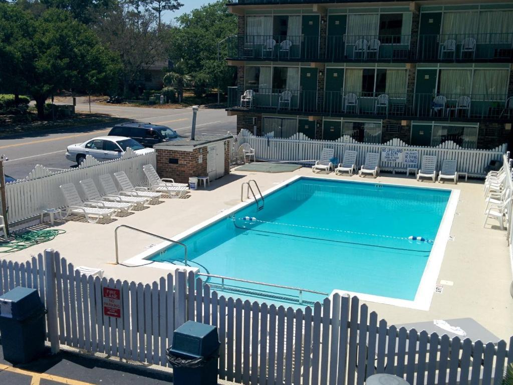 Motel Ocean Breeze Myrtle Beach Exteriér fotografie